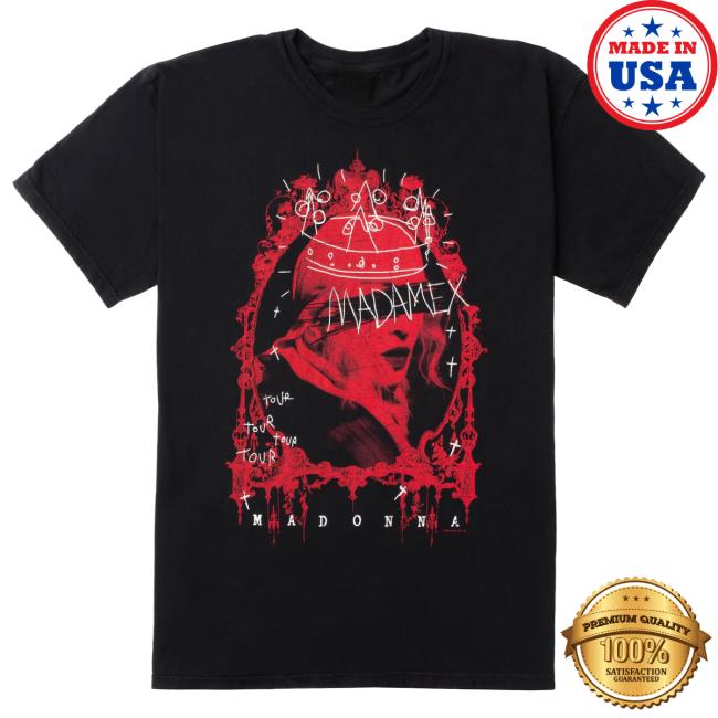 Official Madonna Merch Store Madame X Majesty Attractive Shirt Madonna Apparel Clothing Shop