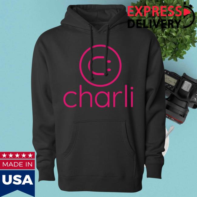 Official Charli D'Amelio Merch Store Charli D'Amelio Charli Smile Logo Sweatshirts Charli D'Amelio Apparel Clothing Shop CharliD'Amelio