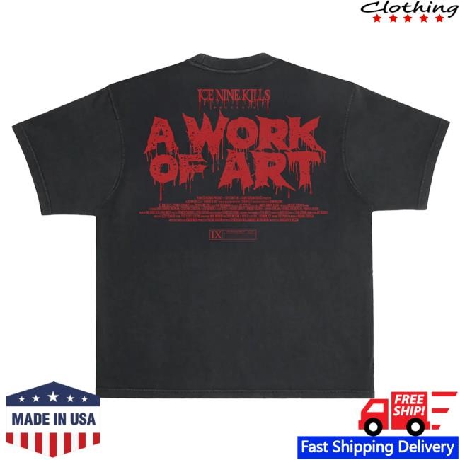 INK Merch A Work of Art Vintage S/S Tee – Ice Nine Kills Shop