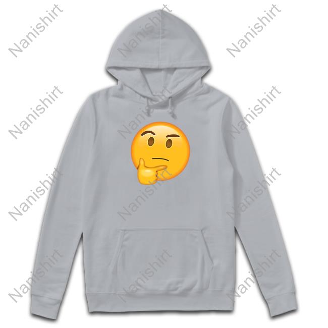 Official Miami Dolphins Thinking Face Emoji Shirt