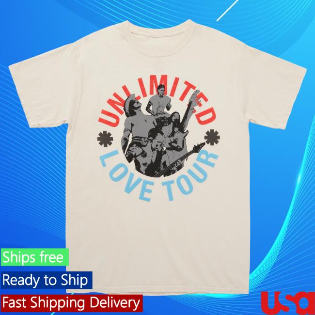 Official Red Hot Chili Peppers Unlimited Love New Shirt