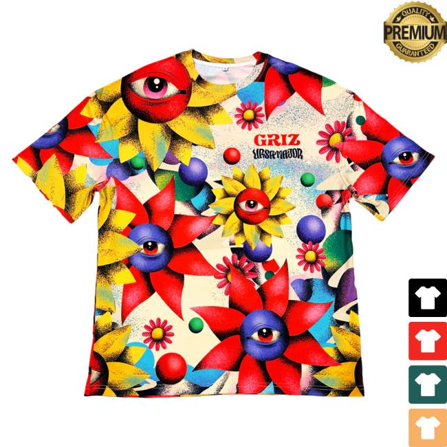 Official My Name Is Griz Merch Shop Griz Ursa Major All Over Print Top Shirt MynameisGriz Store 3D Aop