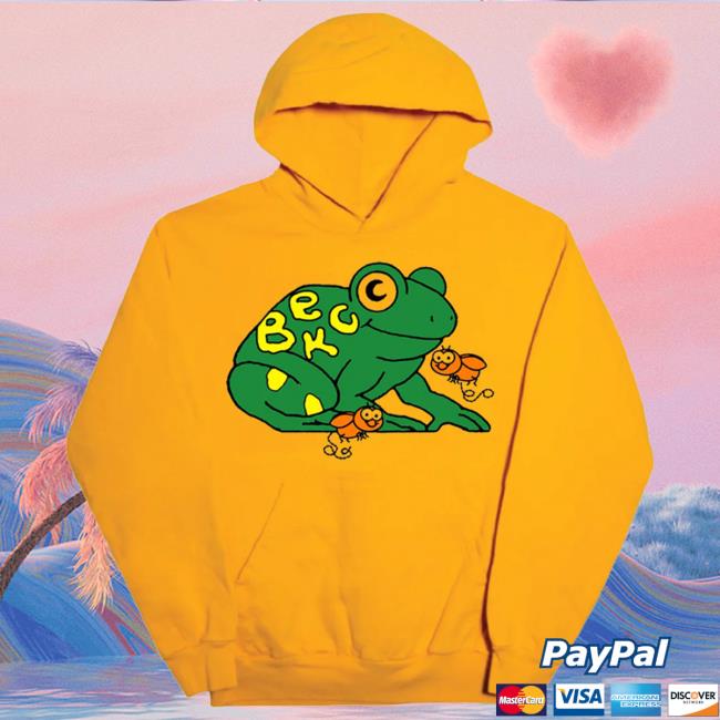 Official Beck Merch Shop Frog Pullover Hoodie