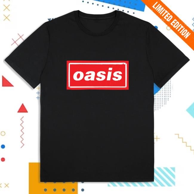 Official Oasis Tour Merch Live '25 Toronto Shirts Black