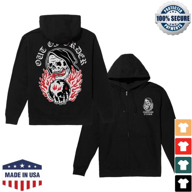Out Of Order Zip Hoodie by Lurking Class Cold Weather Night Show Out Of Order Zip Hoodie from Lurking Class