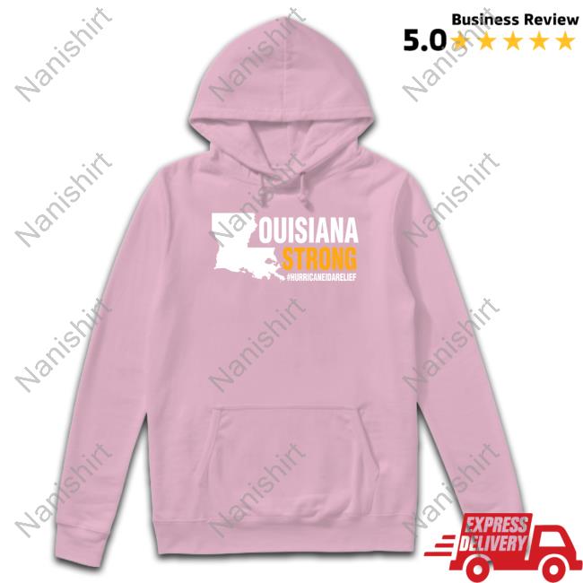 Louisiana Strong Hurricane Ida Relief T Shirt