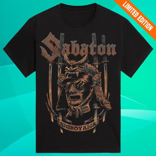 Official Sabaton Merch Store Sabaton Shiroyama Shirt 2024 Sabaton Shop