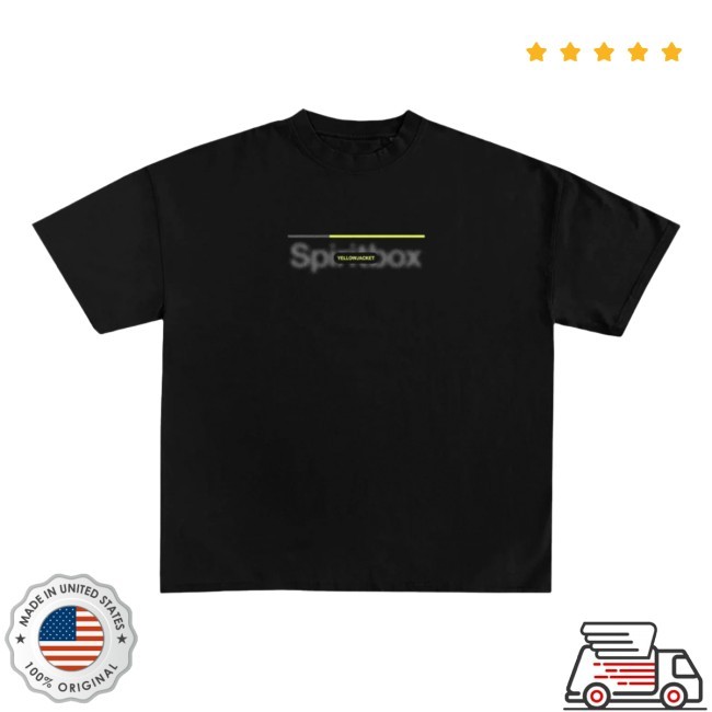 Yellow Jacket Black Shirt Spirit Box