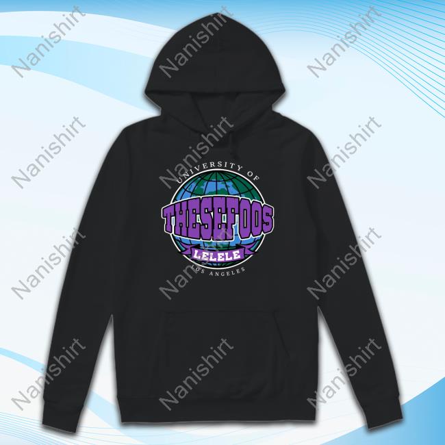 These Foos Merch These Foos University Of Los Angeles Purple T Shirts
