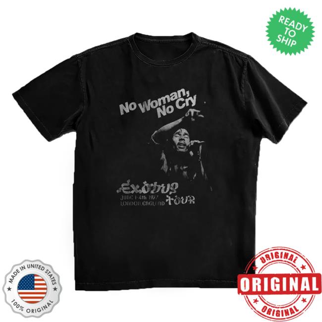 Official Bob Marley Store Shop Bob Marley No Woman No Cry In London Black Popover Shirt Bobmarley