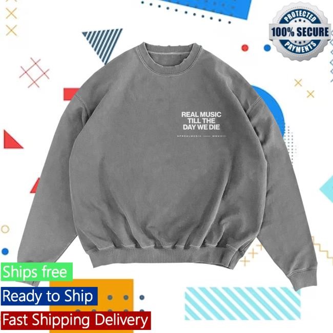 Official Nf Merch Grey RMTTDWD Pullover Hoodie
