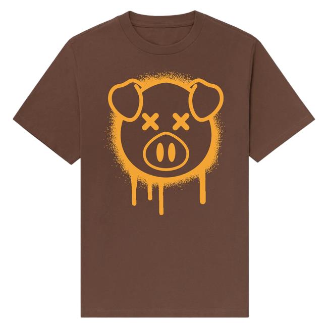 Official Shane Dawson Merch Store Shane Dawson Spray Paint Pig T Shirt ShaneDawson Shane Dawson Apparel Clothing Shop