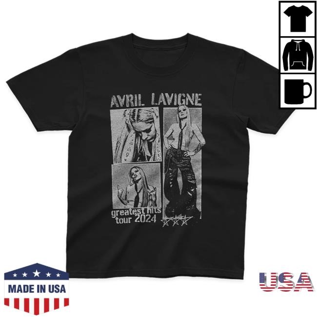 Official Avril Lavigne Merch Store Avril Lavigne Youth Greatest Hits Zine Hot Shirt AvrilLavigne