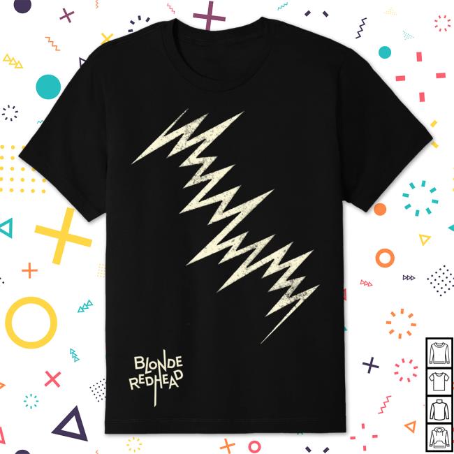 Official Kung Fu Clothing Shop Store Merch Blonde Redhead Bolt Cream Print Shirt