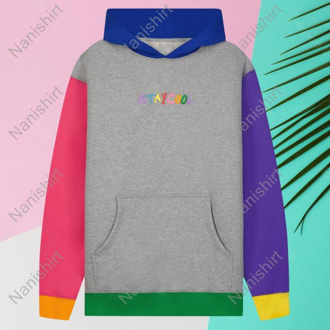 Official Stay Cool Clothing Store Staycool Colorblock Sweater Heather Grey StaycoolNyc