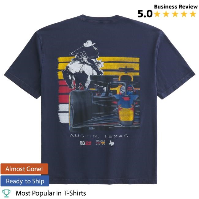Official Hollister Apparel Boxy Oracle Red Bull Racing Graphic Top Shirt HollisterCO