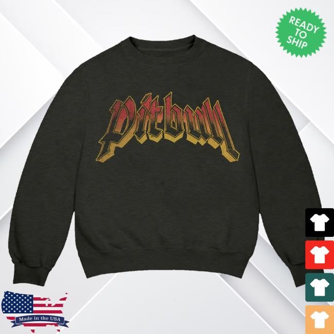 Official Pitbull Merch Store Pitbull Mr. Worldwide Sweatshirts