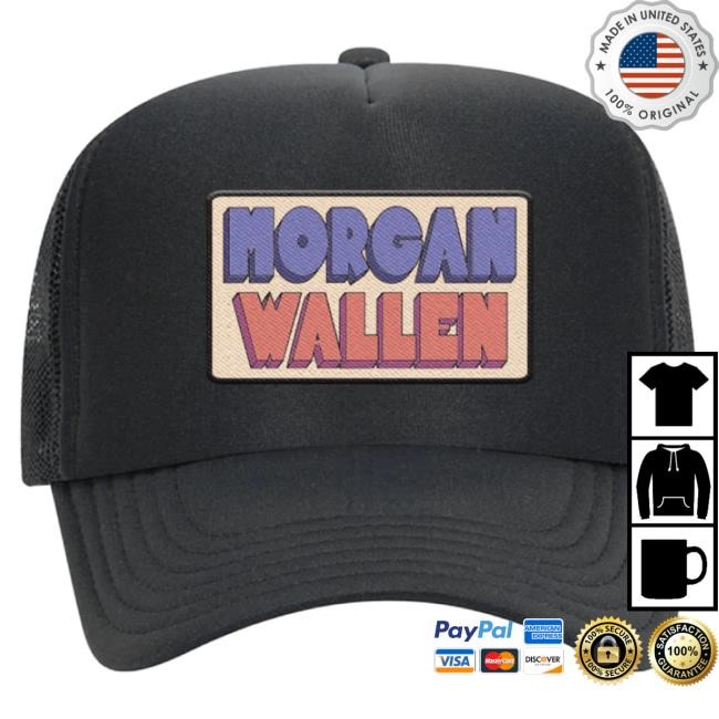 Official Morgan Wallen Merch Stacked Logo Cap