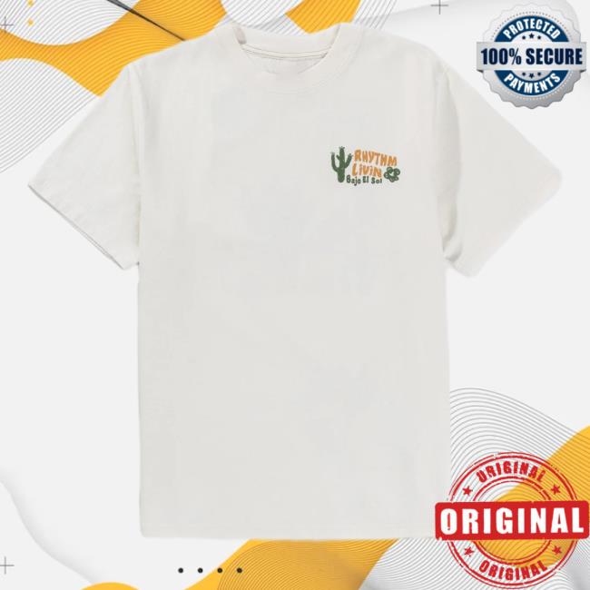 Official Rhythm Livin Merch Desert Vintage Ss Shirt