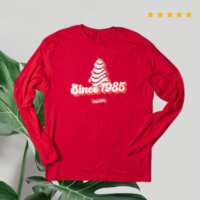 Official Little Debbie Christmas Tree Cake Since 1985 Hoodie