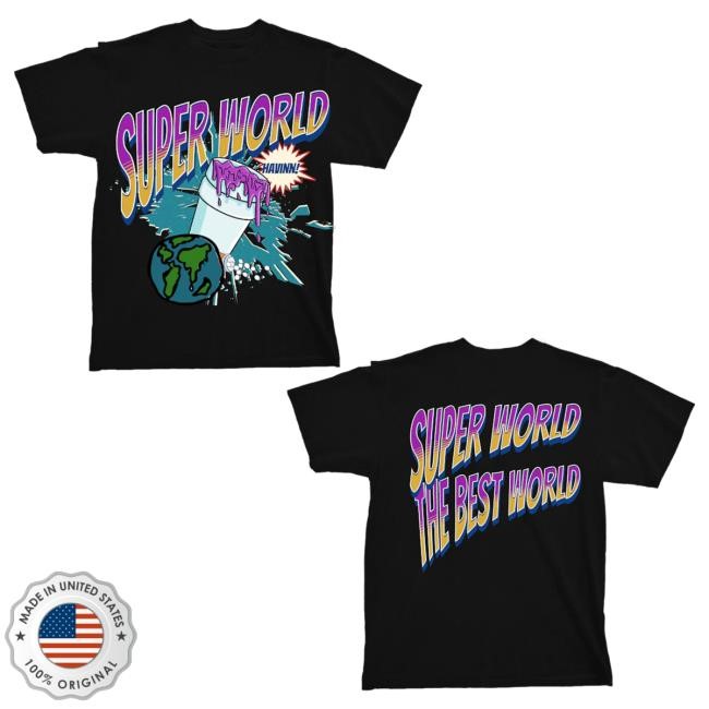 Official Wizz Havinn Super World Shirt 2024 - Black WizzHavinn