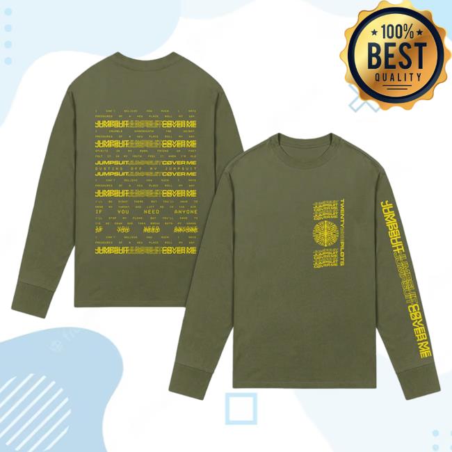 Official 21 Pilots Apparel Clothing Store Merch Twenty One Pilots Jumpsuit Lyric Longsleeve TwentyOnePilots 21Pilots Shop