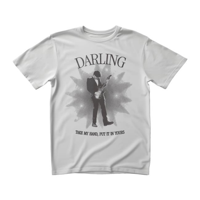 Slowdancing White T Shirt JVKE - Official Merchandise