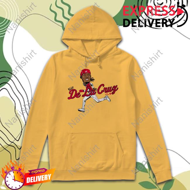 Elly De La Cruz Shirt Breakingt Merch Elly De La Cruz Caricature Shirt