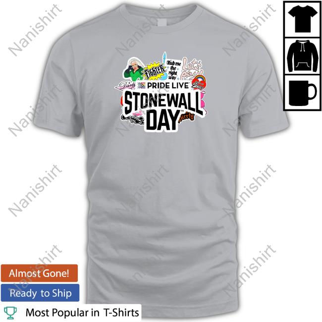 Official Pride Live Stonewall Day Tee