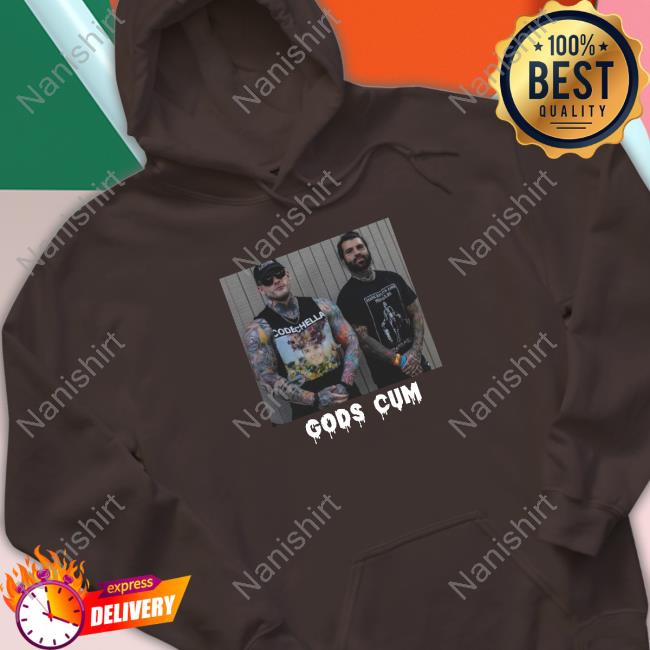 Gods Cum Long Sleeve T-Shirt Gifts For Goths Merch Official Gods Cum Hoodie Sweatshirt