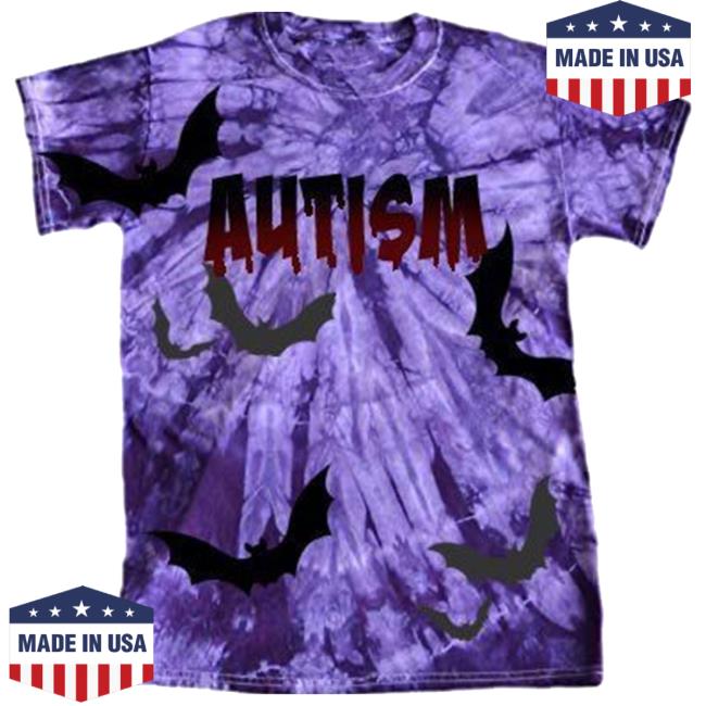 Autisming Evilly Tie Dye Shirt 2024