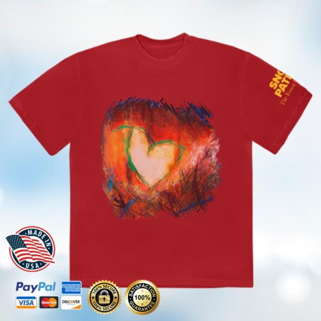 Snow Patrol Red Heart New Shirt
