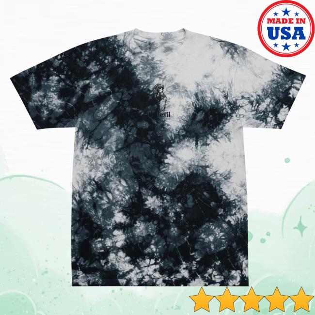 Yujin Clothing Lil Devil Tie Dye Shirts Black / White Tie-Dye