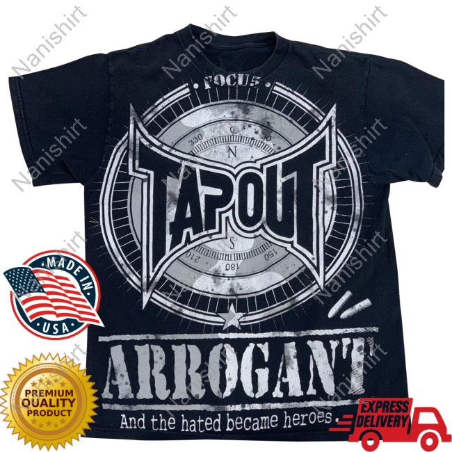 Tapout Tap Out Logo Men's Black Shirt