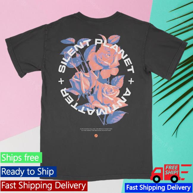 Silent Planet Merch Antimatter Impact Fade Shirts