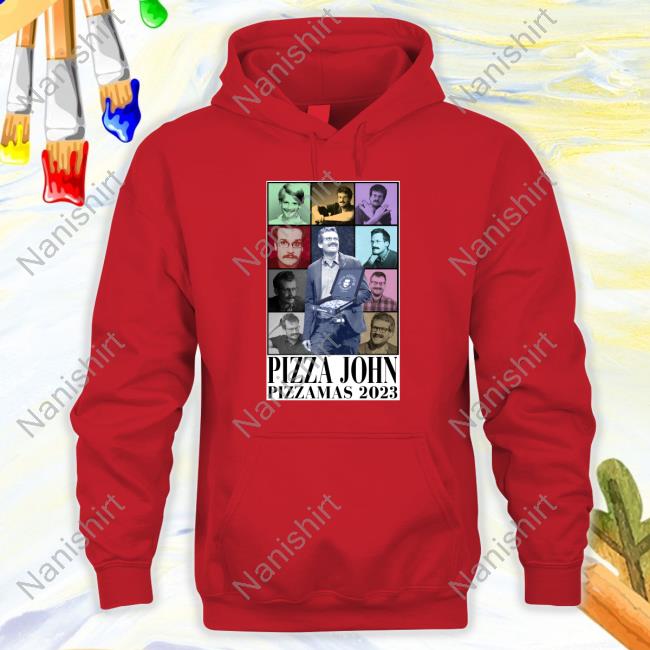 Official dftbaRachel Pizza John Pizzamas 2023 Long Sleeve Tee
