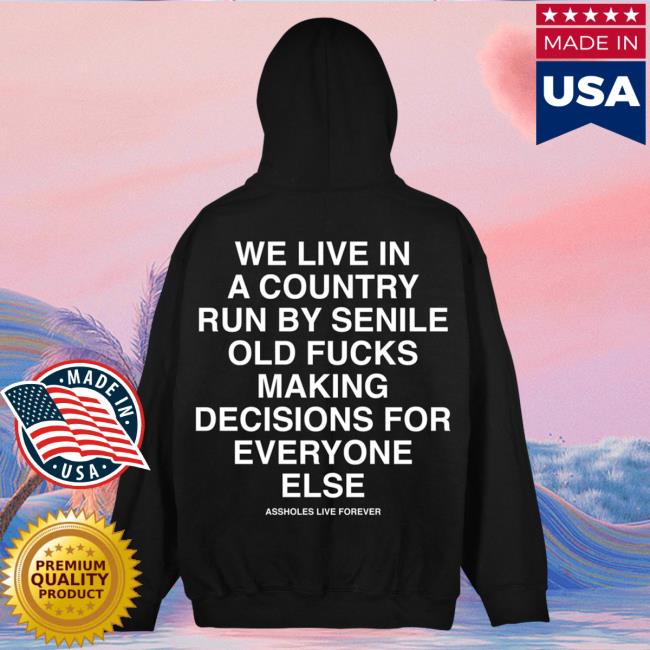 Official Linda Finegold Merch Store Senile Old Fucks Black Sweater Lindafinegold Clothing Shop