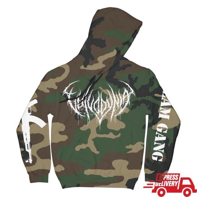 Official Vulvodynia Rising Merch Vulvodynia - Slam Gang Camo Sweaters Risingmerch