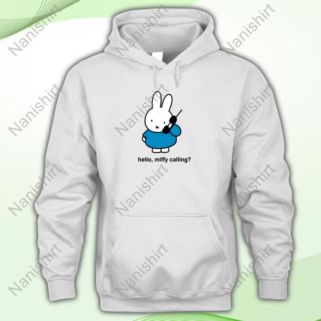 Official Thunder Egg Merch Hello Miffy Calling Shirt