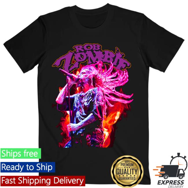 Zombiefire New Tee Rob Zombie Merch Shop