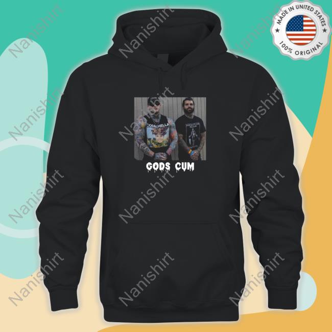 Gifts For Goths Merch Official Gods Cum Tee Shirt