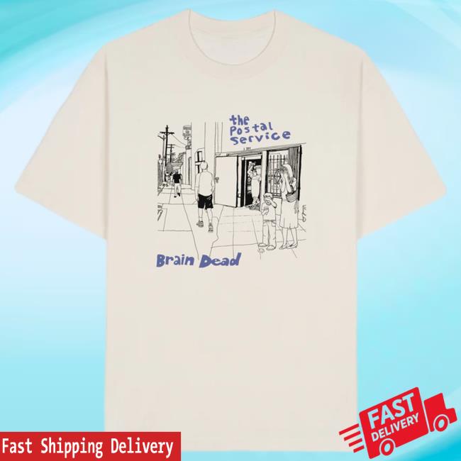 Brain Dead Merch Shop The Postal Service New Shirt