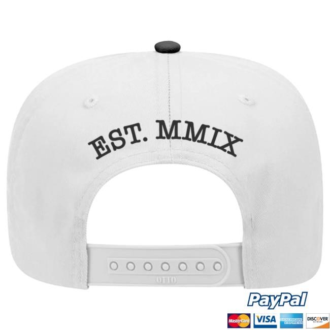 Official The Struts Upside Down Text Cap - White