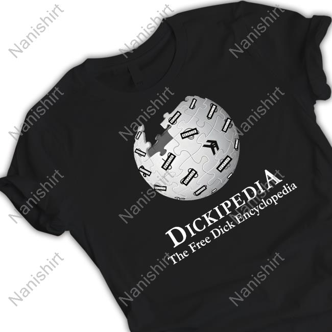 Official Smosh Dickipedia The Free Dick Encyclopedia Tee Shirt