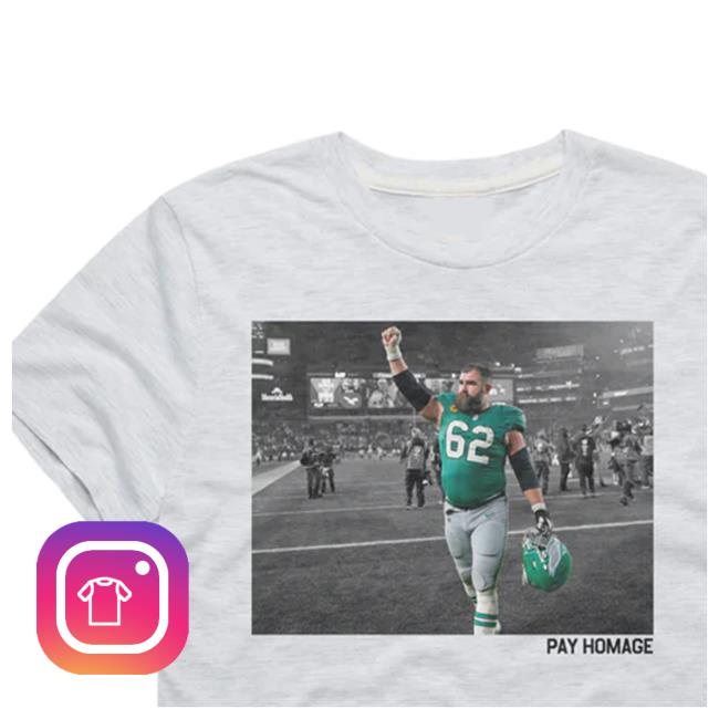 Jason Kelce Pay Homage Shirt New