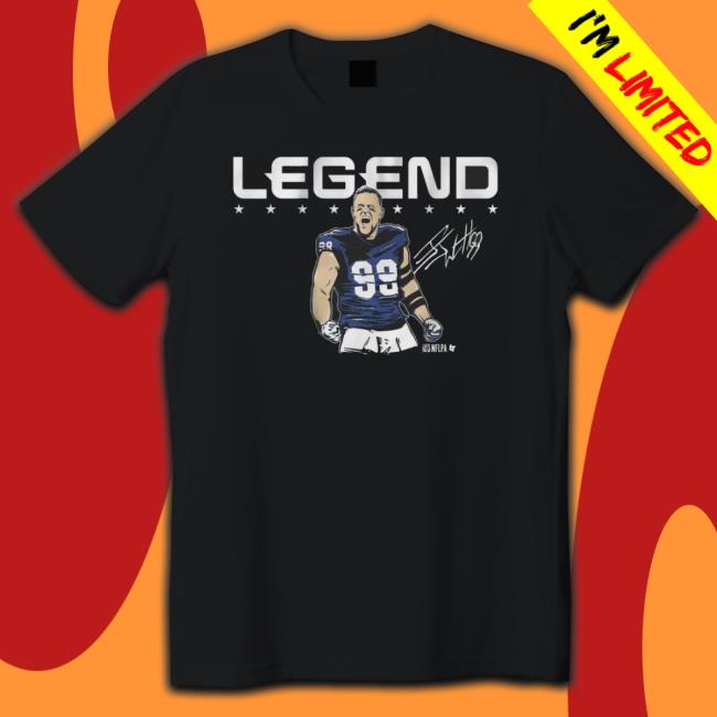 Texas Houston J. J. Watt Legend Signature Unisex Sweatshirt