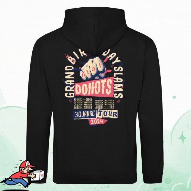 Donots Hoodie - 30Jahre Tour Winter 2024 - Donots Merch Store