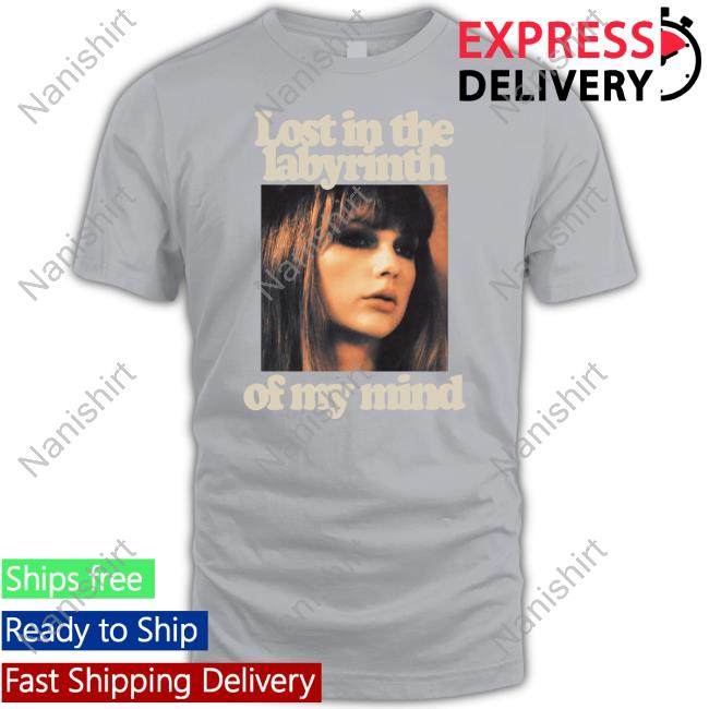 Official Taylor Swift Merch Lost In The Labyrinth Of My Mind Crewneck Pullover