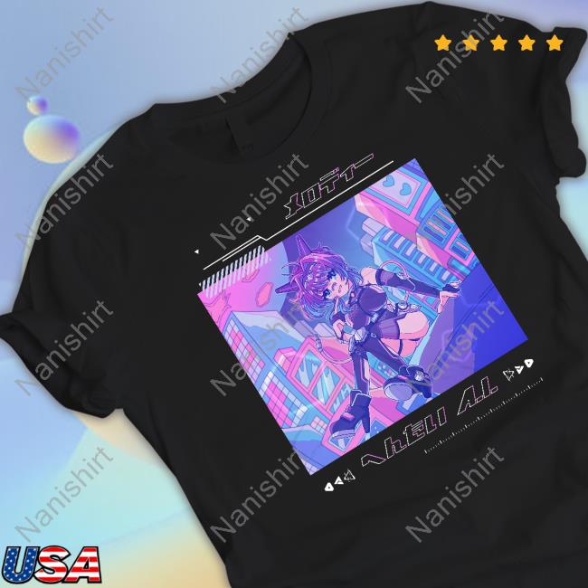 Official Dreamy Lo-Fi Android Girl T-Shirt