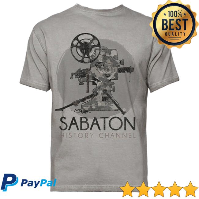 Official Sabaton Merch Store Sabaton History Channel Vintage Popover Shirt Sabaton Shop